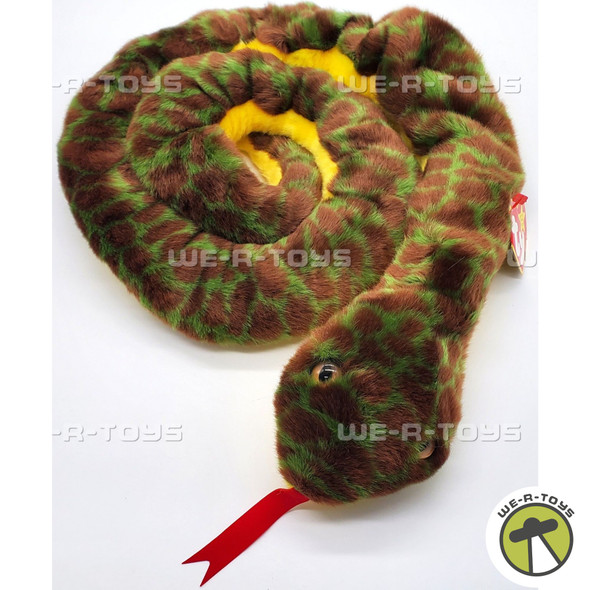 Ty Beanie Buddies Slither the Snake Plush 1999